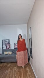 FALDA SEMICURVI ESPIGAS - Imagen 4