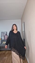 JERSEY CURVI ASIMETRICO ENCAJE - Imagen 13