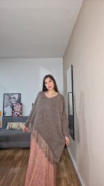 JERSEY CURVI ASIMETRICO ENCAJE - Imagen 8