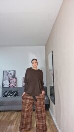 PANTALON CURVI/SEMICURVI CUADROS ALASKA - Imagen 2