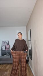 PANTALON CURVI/SEMICURVI CUADROS ALASKA - Imagen 4