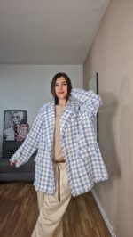 BLAZER CURVI PATA DE GALLO - Imagen 6