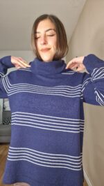 JERSEY SEMICURVI CUELLO RAYAS - Imagen 7