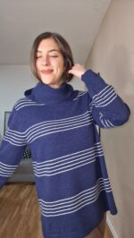 JERSEY SEMICURVI CUELLO RAYAS - Imagen 8