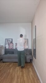 PANTALON SEMICURVI ANCHO LISO - Imagen 7