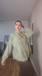 CAMISA SEMICURVI PLUMETI - Imagen 3