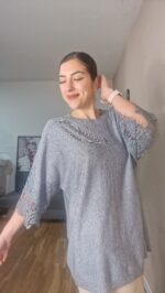 JERSEY SEMICURVI PUNTO MANGA CALADA - Imagen 5