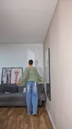 JEANS CURVI DESGASTADOS - Imagen 3