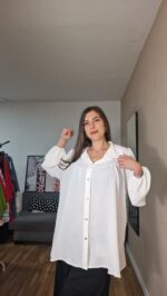 BLUSA CURVI LISA - Imagen 6