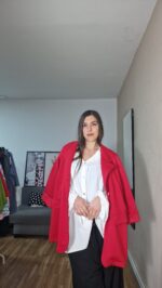 BLAZER CURVI ROJA - Imagen 2