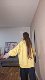 SUDADERA CURVI CON VICHY - Imagen 4