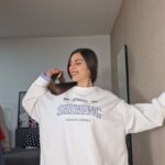 SUDADERA CURVI CON VICHY