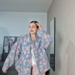 CHAQUETA CURVI VAQUERA FLORES