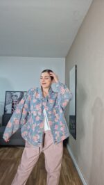 CHAQUETA CURVI VAQUERA FLORES