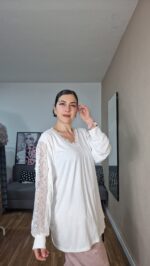 CAMISETA SEMICURVI/CURVI CANALE ENCAJE - Imagen 3