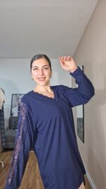 CAMISETA SEMICURVI/CURVI CANALE ENCAJE - Imagen 5