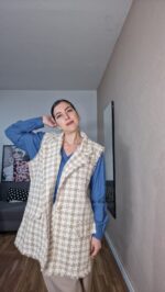 CHALECO CURVI VICHY - Imagen 3