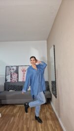 JEANS CURVI PERLAS - Imagen 4