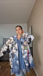 BLAZER CURVI MICKEY EFECTO DENIM - Imagen 4