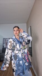 BLAZER CURVI MICKEY EFECTO DENIM - Imagen 3