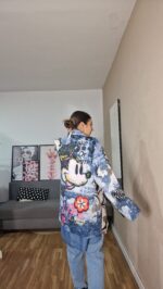 BLAZER CURVI MICKEY EFECTO DENIM - Imagen 2