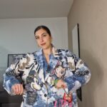 BLAZER CURVI MICKEY EFECTO DENIM