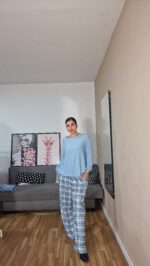 PANTALON SEMICURVI CUADROS - Imagen 10