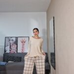 PANTALON SEMICURVI CUADROS