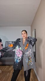 BLAZER CURVI DESIGUAL - Imagen 5