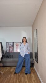 JEANS CURVI ANCHO ELASTICO