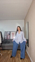 JEANS CURVI ANCHO ELASTICO - Imagen 6