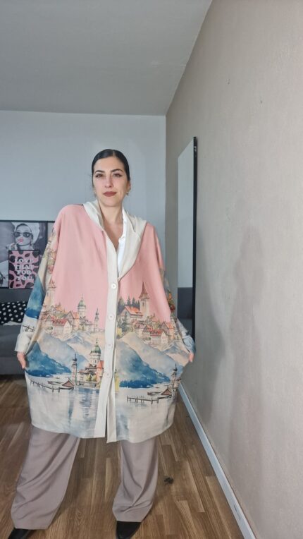 CHAQUETA CURVI PAISAJE