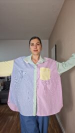 CAMISA CURVI RAYAS MULTICOLOR - Imagen 5