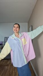 CAMISA CURVI RAYAS MULTICOLOR