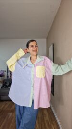 CAMISA CURVI RAYAS MULTICOLOR - Imagen 2