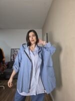 CHAQUETA CURVI DENIM FLUIDA