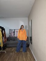 BLUSA CURVI VOLANTE CUELLO - Imagen 8