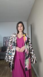 VESTIDO CURVI PLISADO - Imagen 4