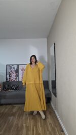 VESTIDO CURVI PLISADO - Imagen 6