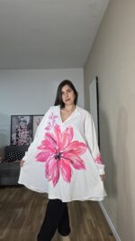 CAMISA CURVI EVASE FLORES - Imagen 6