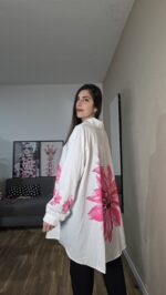 CAMISA CURVI EVASE FLORES - Imagen 7