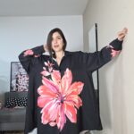 CAMISA CURVI EVASE FLORES