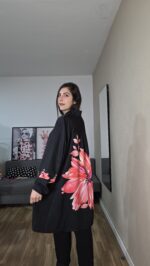 CAMISA CURVI EVASE FLORES - Imagen 4