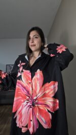 CAMISA CURVI EVASE FLORES - Imagen 2