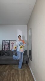 JEANS CURVI CINTURA CRUZADA - Imagen 4