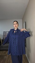 CAMISA CURVI LUNARES LAZADA - Imagen 3