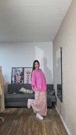 FALDA CURVI CUADROS - Imagen 3