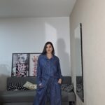 PANTALON CURVI DENIM RAYAS