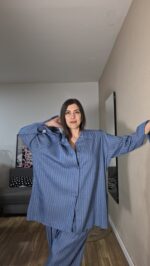 CAMISA CURVI DENIM RAYAS