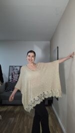 JERSEY CURVI BRILLO ENCAJE - Imagen 9